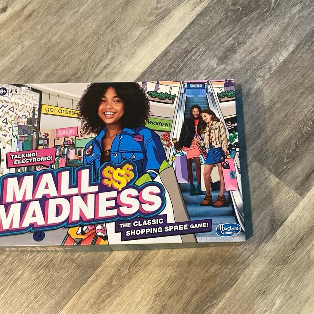 Mall Madness COMPLETE WORKS Hasbro Gaming 2020 Shopping Electronic Board Game
